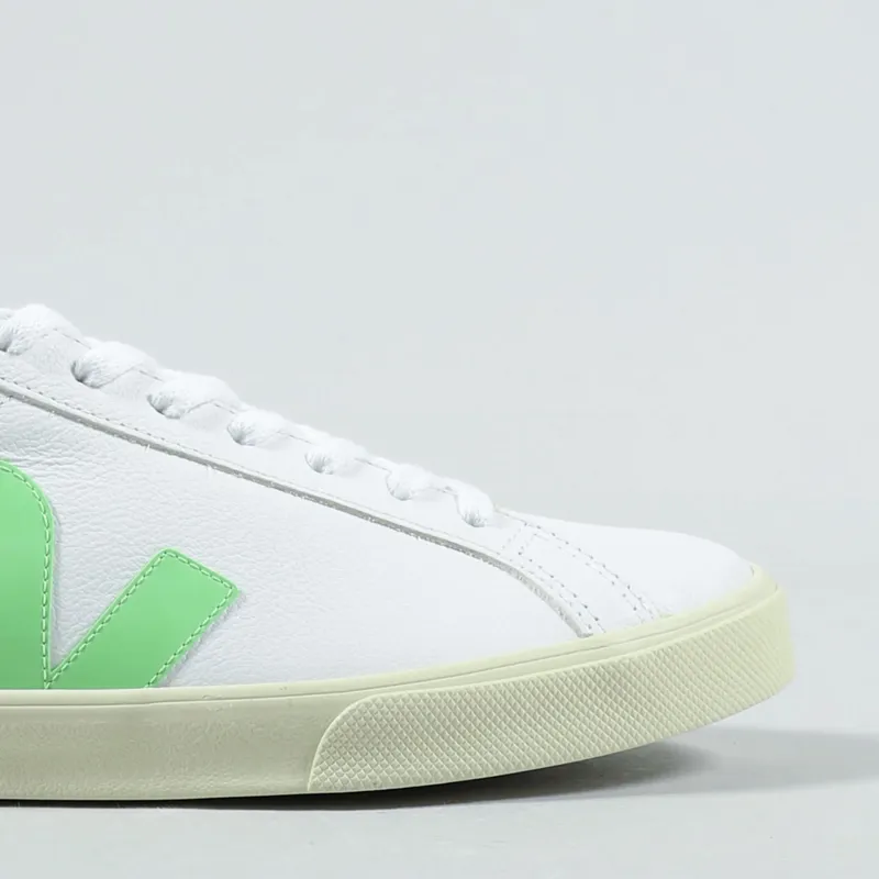 Veja Esplar Logo Chromefree Shoes Extra White Absinthe Butter Sole-5
