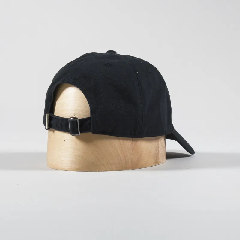 Foret Hawk Washed Cap Black-2