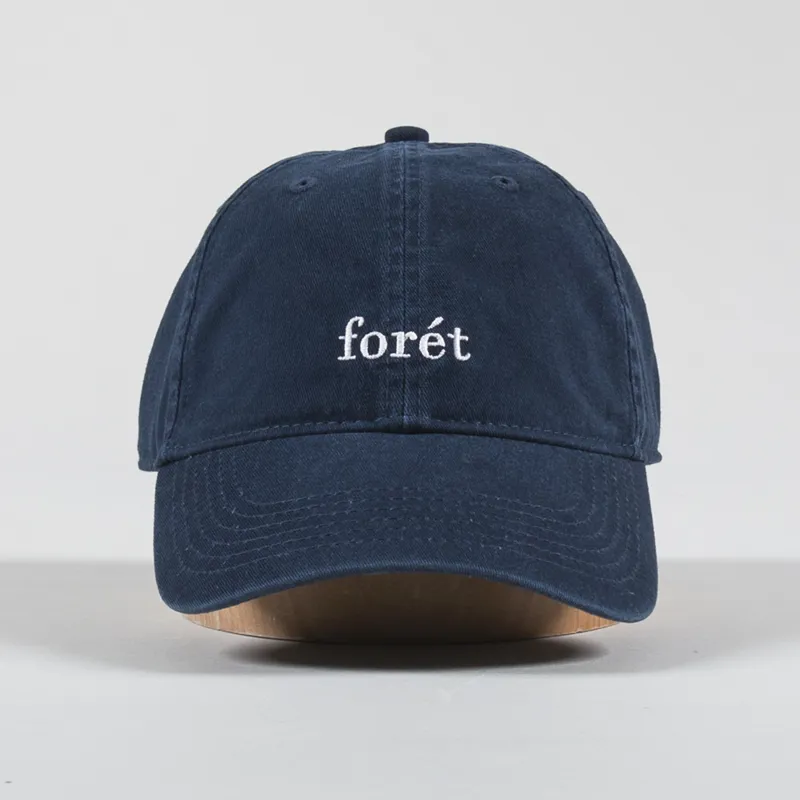 Foret Hawk Washed Cap Navy-1