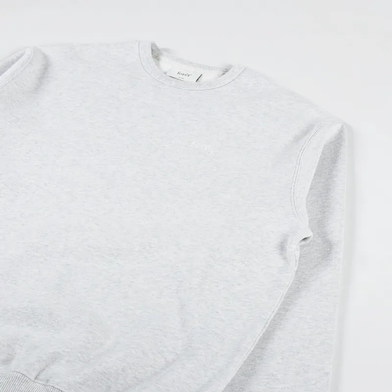 Foret Noon Sweatshirt Snow Melange-2