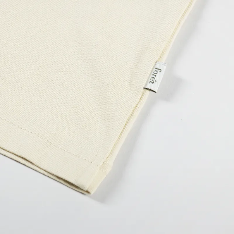 Foret Resin T Shirt Oat-3