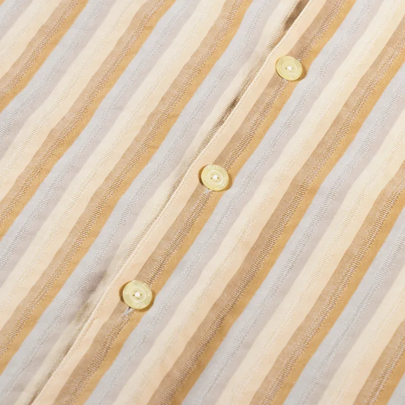 Foret Otter Seersucker Shirt Rubber Stripe-2