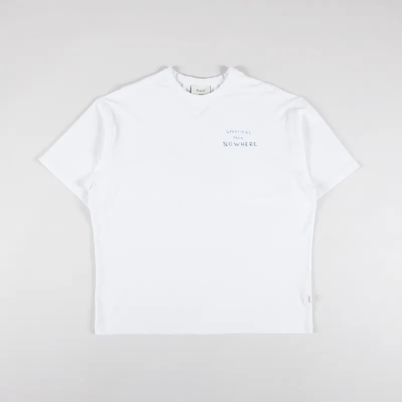 Foret Paddle T Shirt White-1