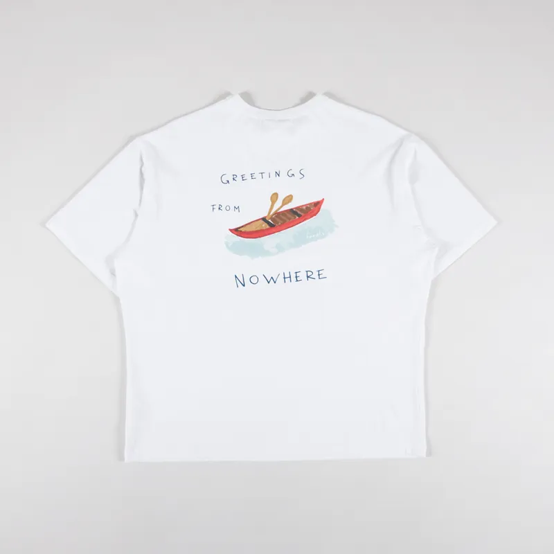 Foret Paddle T Shirt White