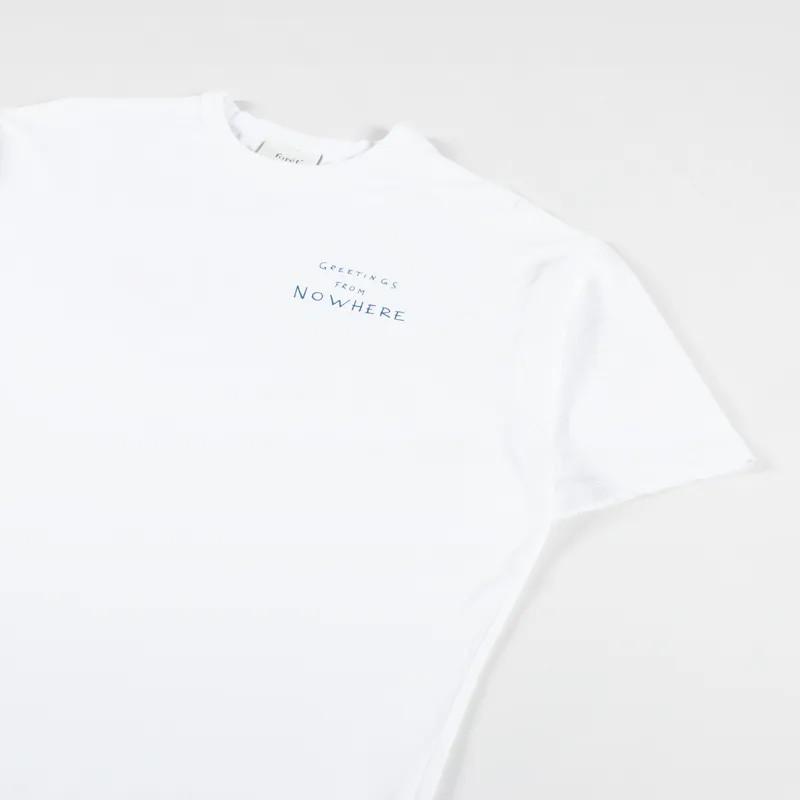 Foret Paddle T Shirt White-2