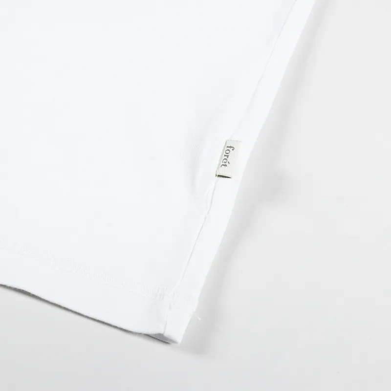 Foret Paddle T Shirt White-6