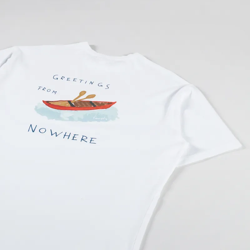 Foret Paddle T Shirt White-4