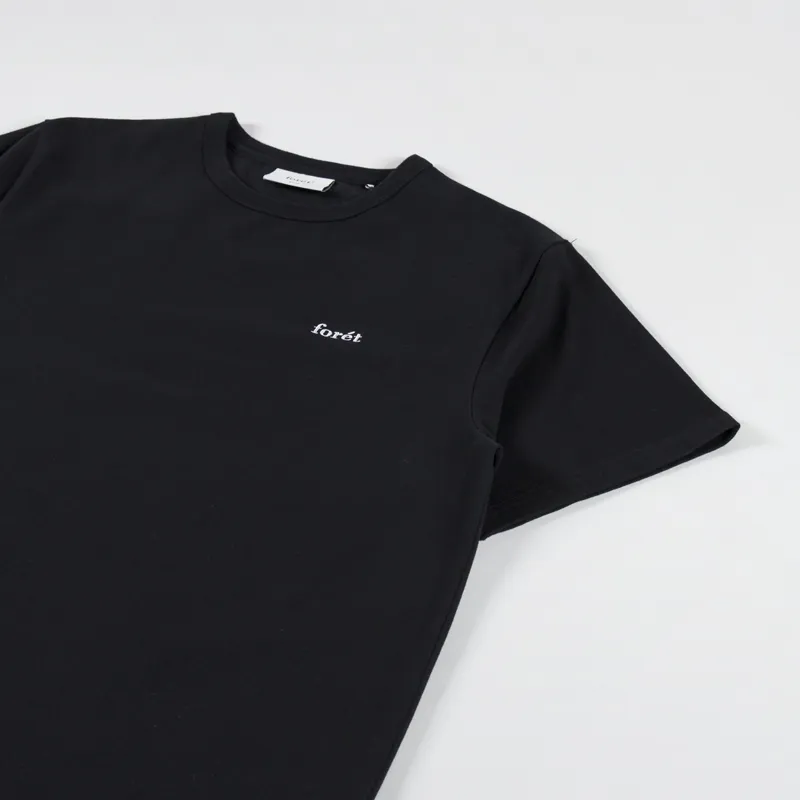 Foret Bass T Shirt Black-1