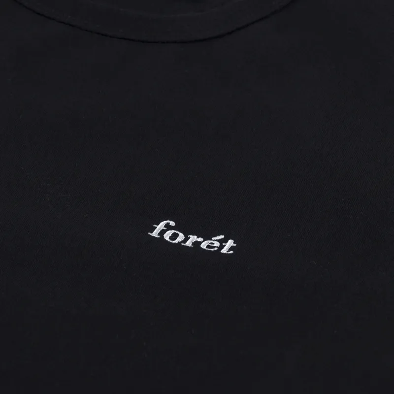 Foret Bass T Shirt Black-2