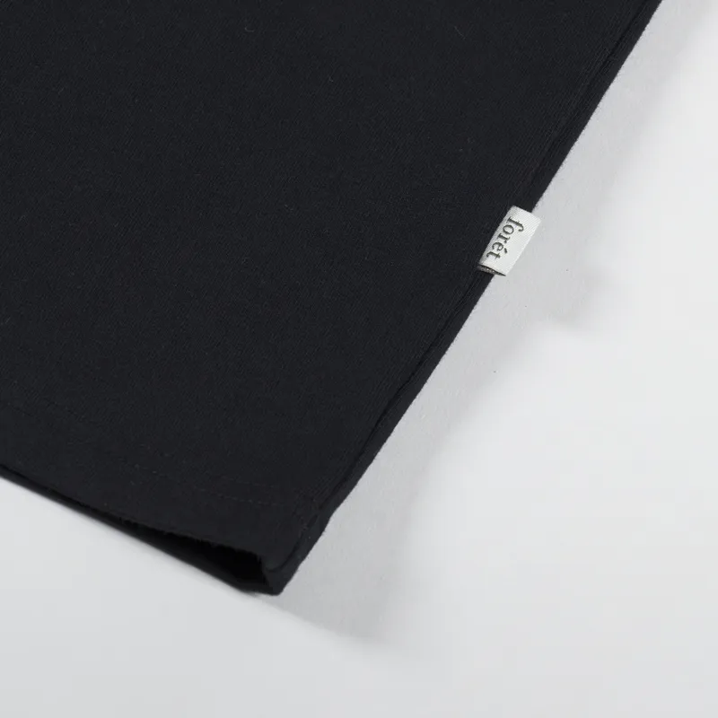 Foret Bass T Shirt Black-3