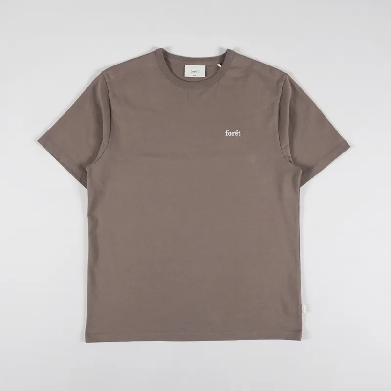 Foret Bass T Shirt Stone