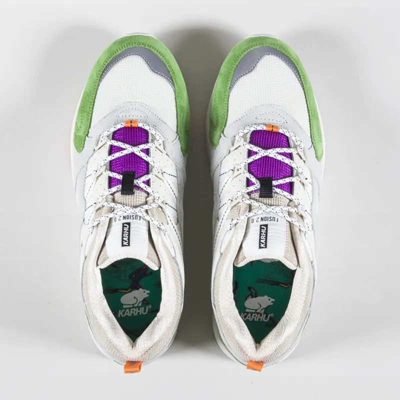 Karhu Fusion 2.0 Shoes Piquant Green Bright White-6