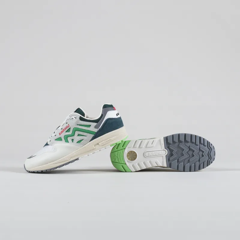 Karhu Legacy 96 Shoes Lily White Island Green-3