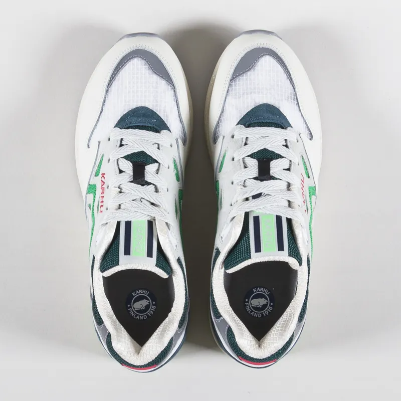 Karhu Legacy 96 Shoes Lily White Island Green-6