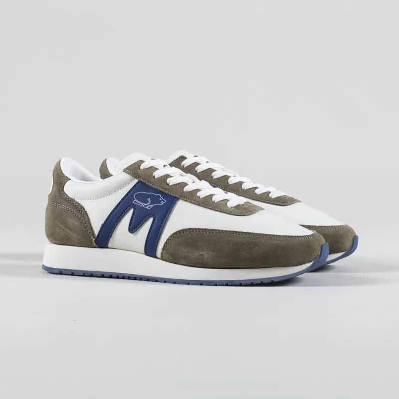 KARHU★ALBATROSS 82★SPRAY GREEN/TRUE NAVY★兼用 Karhu Mens Womens Leather Albatross 82 Shoes Trainers Green Blue