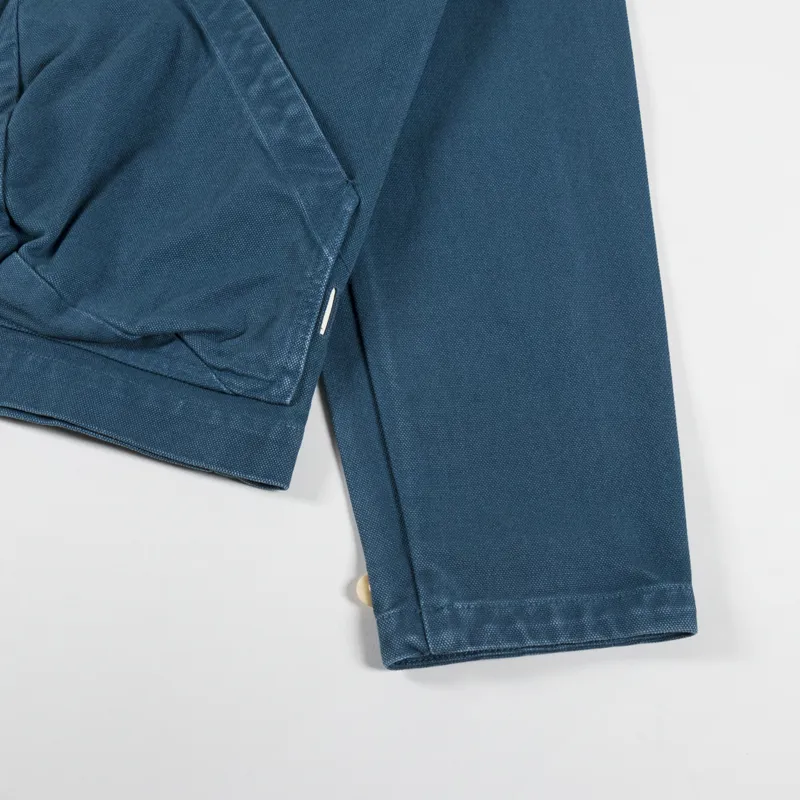 Folk Prism Jacket Ocean Blue Canvas-4