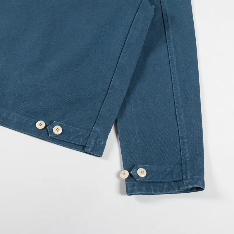 Folk Prism Jacket Ocean Blue Canvas-5