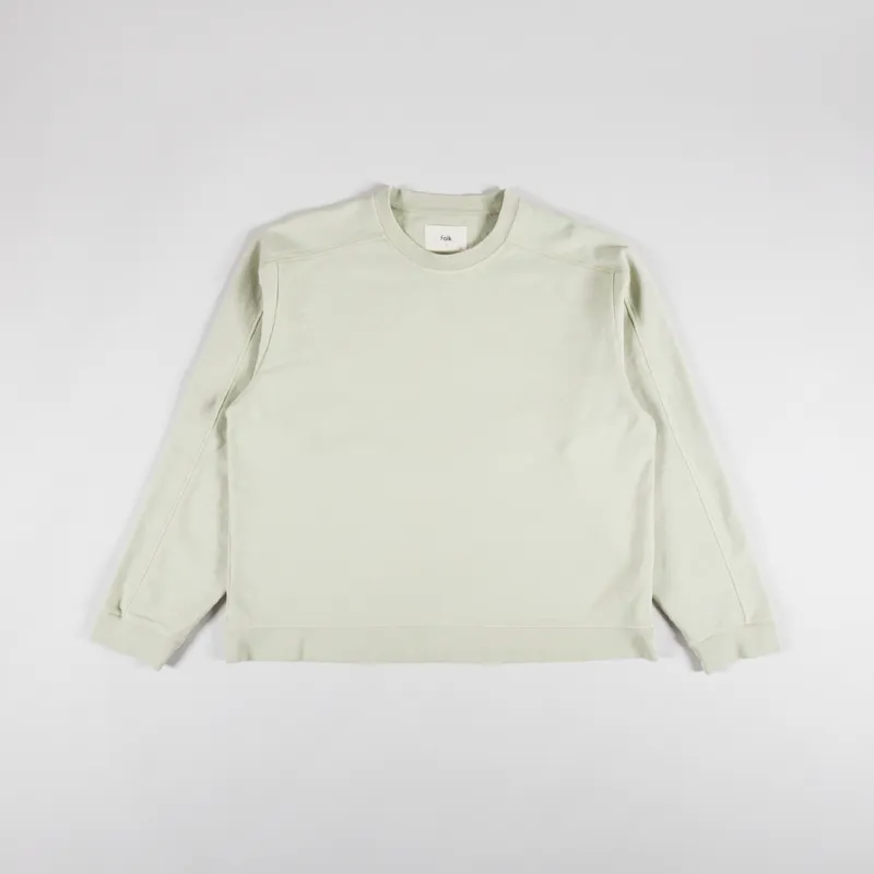 Folk Prism Sweat Light Olive