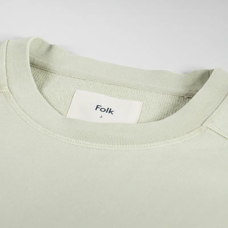 Folk Prism Sweat Light Olive-4