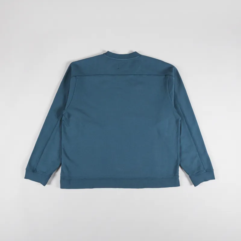 Folk Prism Sweat Ocean Blue-1