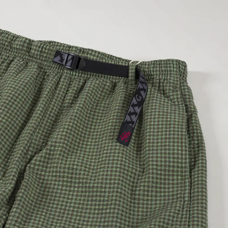 Gramicci OG Micro Plaid Seersucker G-Short Mint-2
