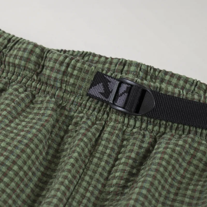 Gramicci OG Micro Plaid Seersucker G-Short Mint-6