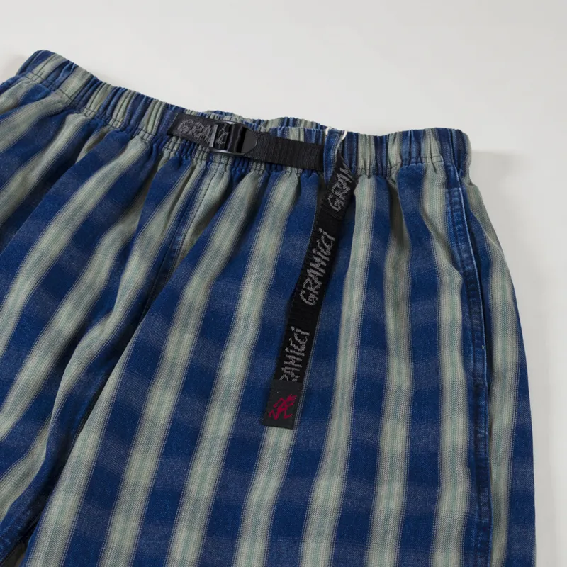 Gramicci OG Jam Short Shadow Plaid Blue-2