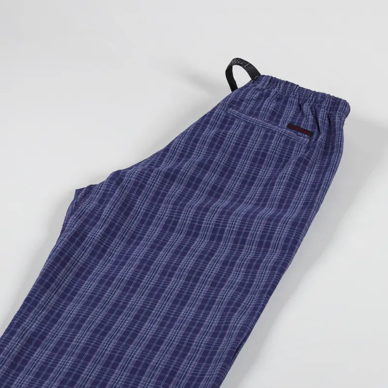 Gramicci OG Dobby Jam Pant Plaid Deep Twilight-6