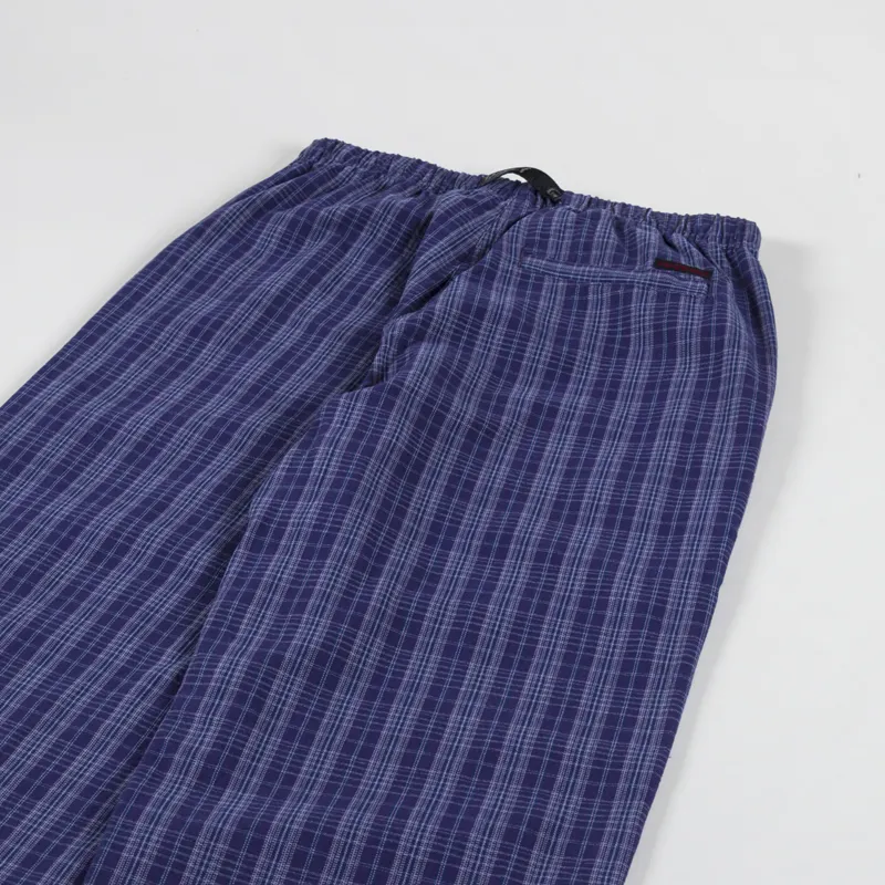 Gramicci OG Dobby Jam Pant Plaid Deep Twilight-3