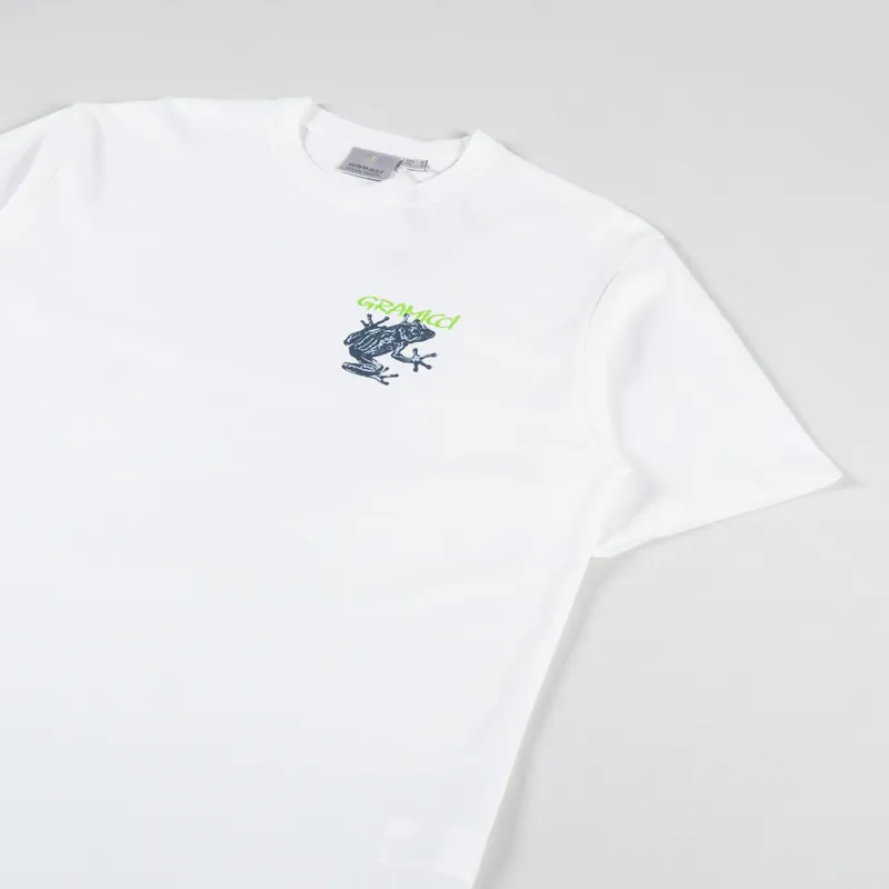 Gramicci Sticky Frog T Shirt White-3