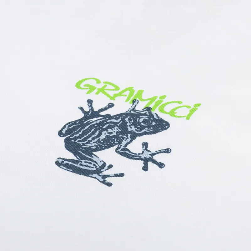 Gramicci Sticky Frog T Shirt White-5