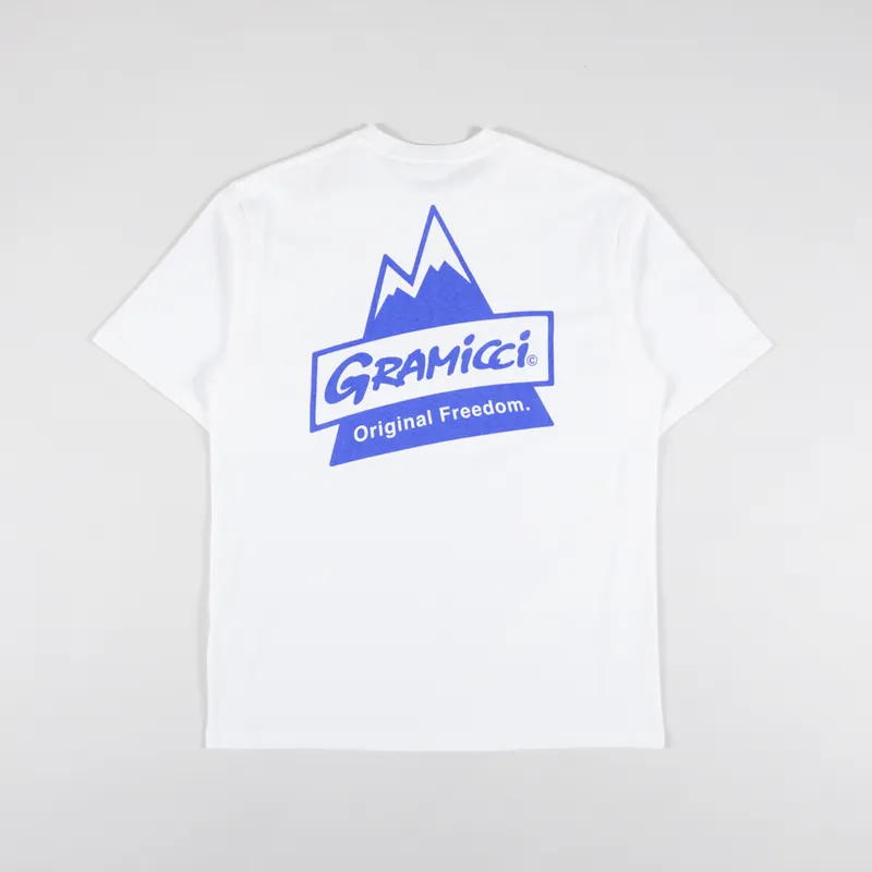Gramicci Peak T Shirt White