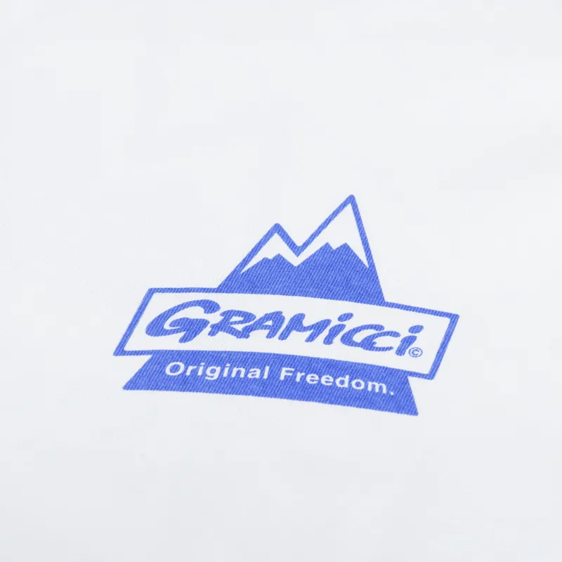 Gramicci Peak T Shirt White-5