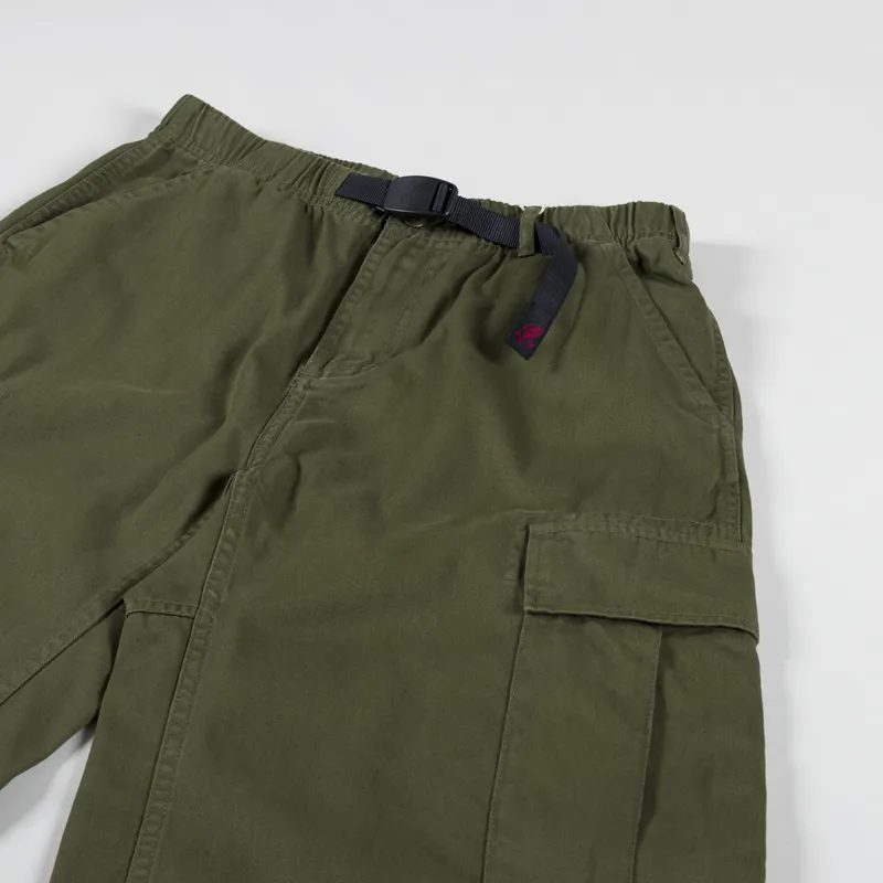 Gramicci Womens Cargo Short Olive-6
