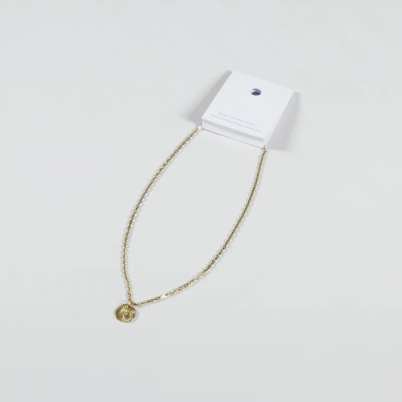 A Weathered Penny Womens Gold Priya Necklace-1