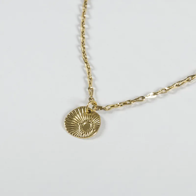 A Weathered Penny Womens Gold Priya Necklace-2