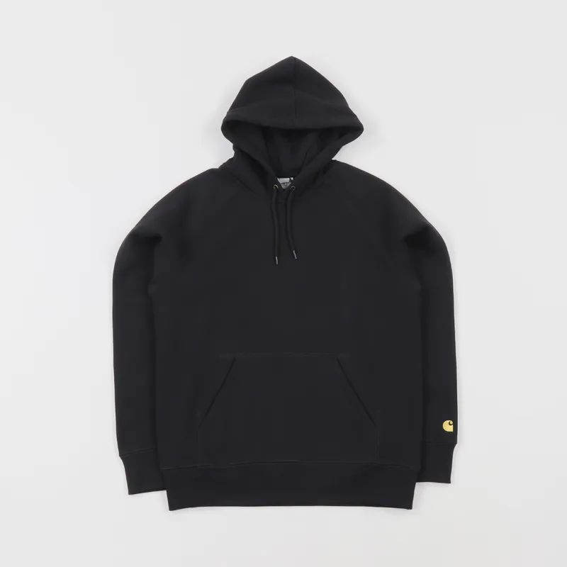 carhartt chase hoodie black