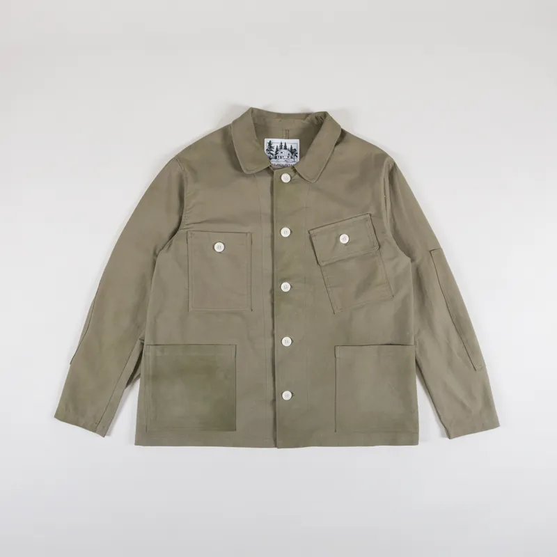Cafe Mountain Store Jacket Leafy Hand Dye