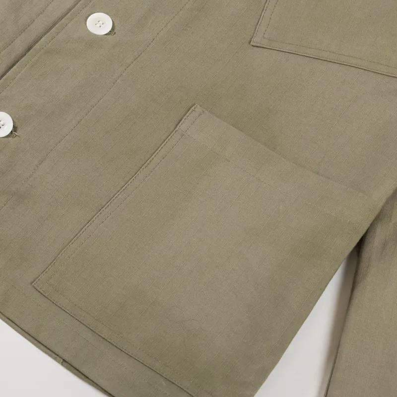 Cafe Mountain Store Jacket Leafy Hand Dye-6