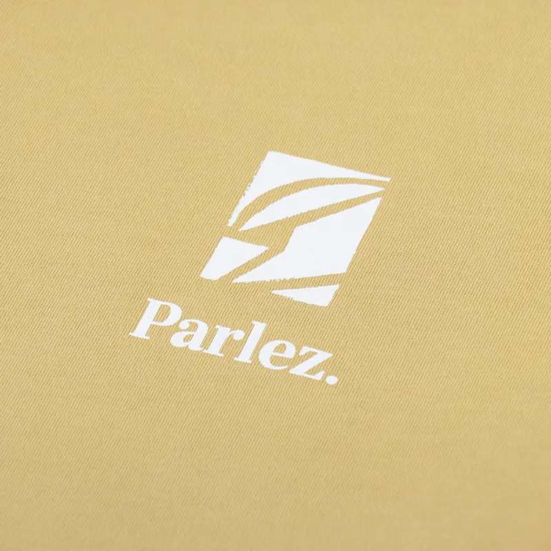 Parlez Link T Shirt Tan Brown-5