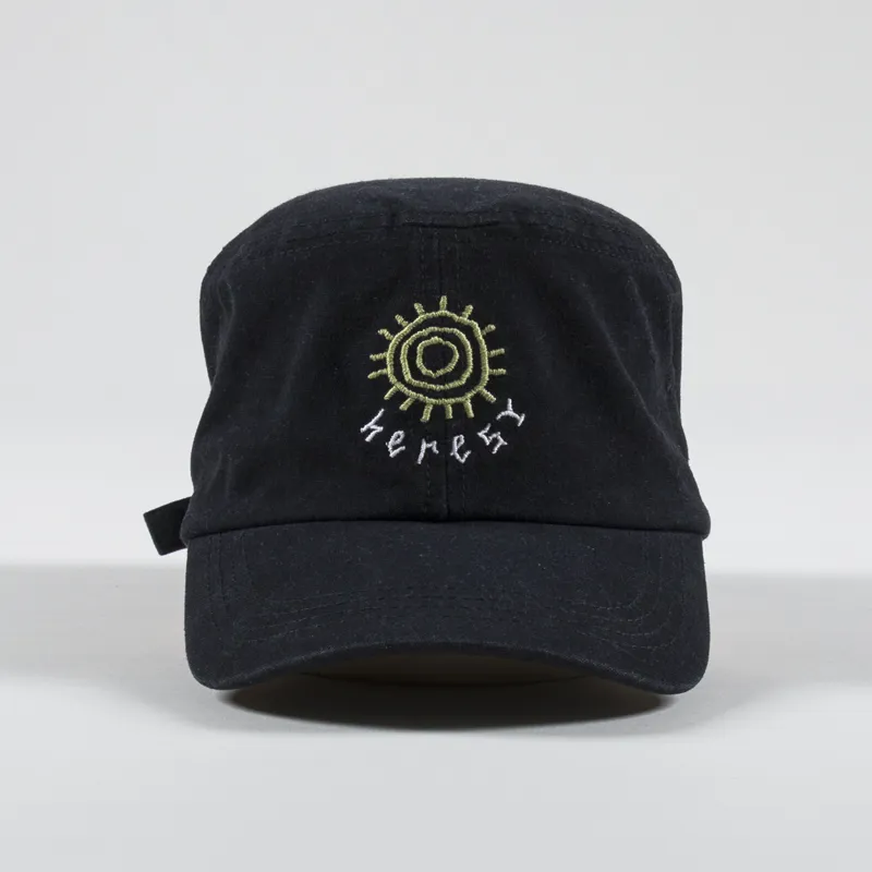 Heresy Pillbox Cap Black-1