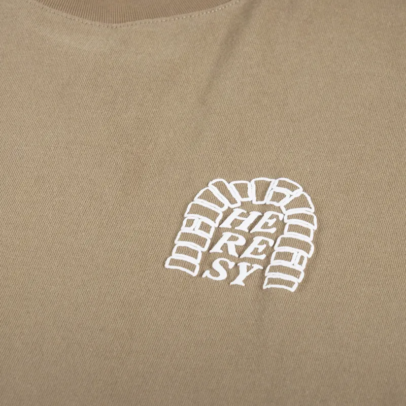 Heresy Arch T Shirt Biscuit-5