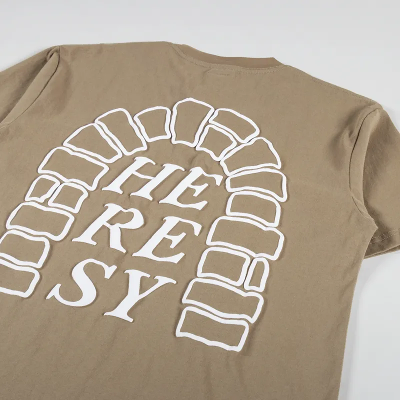 Heresy Arch T Shirt Biscuit-2