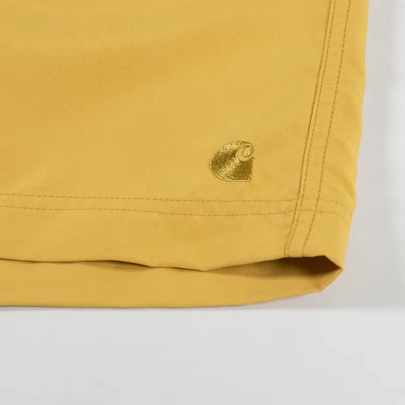 Carhartt WIP Chase Swim Trunk Sunray Gold-5