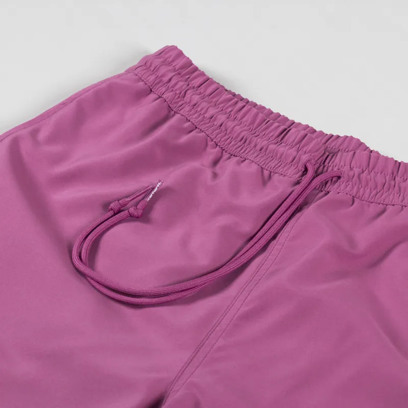 Carhartt WIP Chase Swim Trunk Magenta Gold-2
