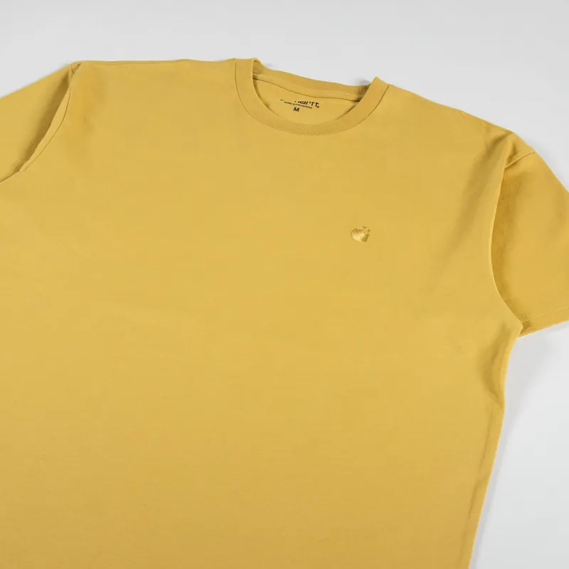 Carhartt WIP Chase T Shirt Sunray Gold-1