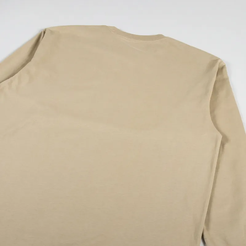 Carhartt WIP Long Sleeve Chase T Shirt Sable Gold-3