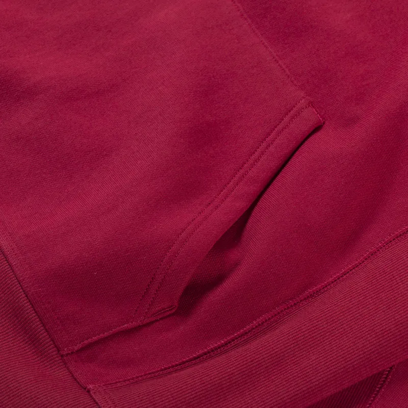 Carhartt WIP Hooded American Script Sweat Tuscany-5