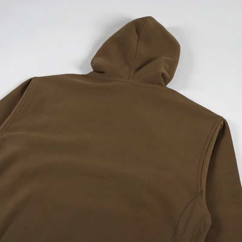 Carhartt WIP Hooded American Script Sweat Lumber-3