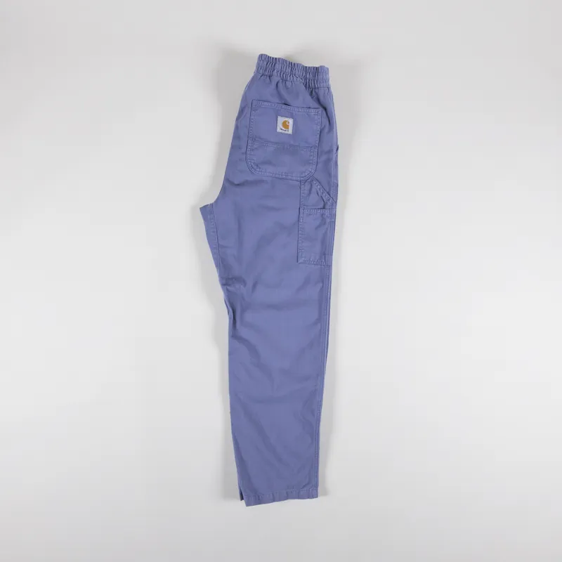 Carhartt WIP Flint Pant Bay Blue Moraga Twill-2